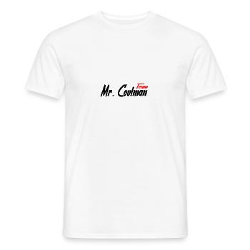 Team Mr. Coolman - Männer T-Shirt - Weiß - Vorne - AI Model Male 178 dark (178cm)