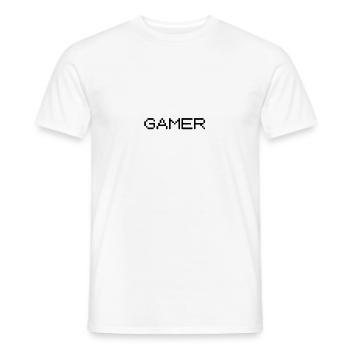 Joueur - T-shirt homme - blanc - Devant - AI Model Male 178 dark (178cm)