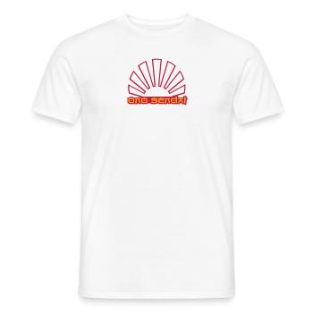 Ono Sendai - Männer T-Shirt - Weiß - Vorne - AI Model Male 178 dark (178cm)