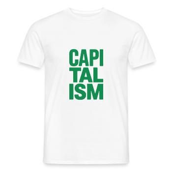 I Love Capitalism Unternehmer Aktien Kapitalismus - Männer T-Shirt - Weiß - Vorne - AI Model Male 178 dark (178cm)