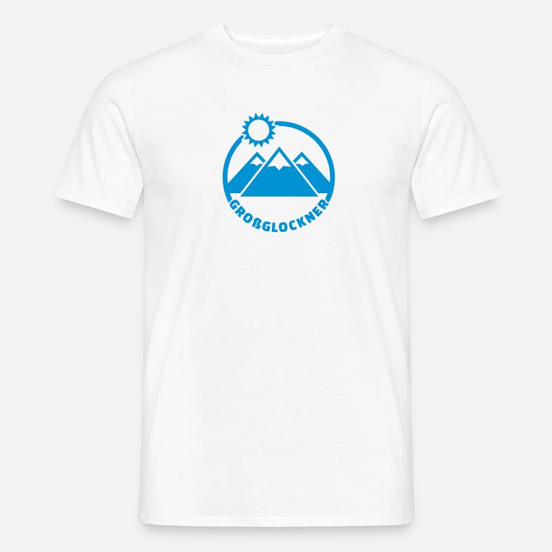 Großglockner - Männer T-Shirt - Weiß
