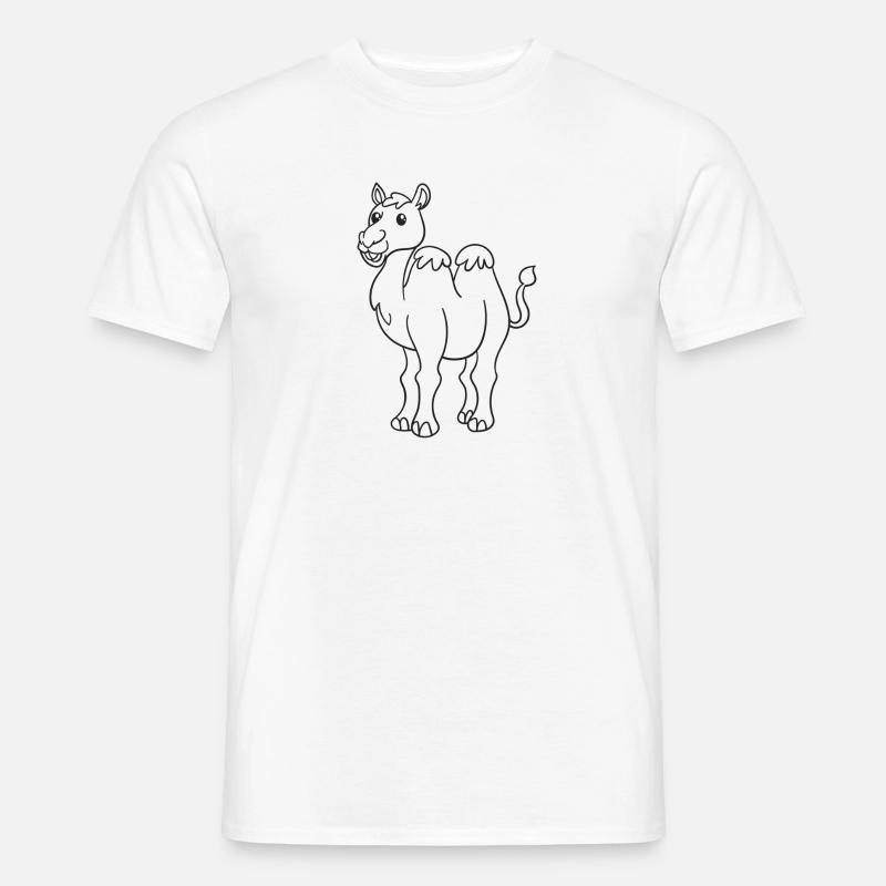 Kamel, Kamele, Geschenk, Geschenkidee - Männer T-Shirt - Weiß