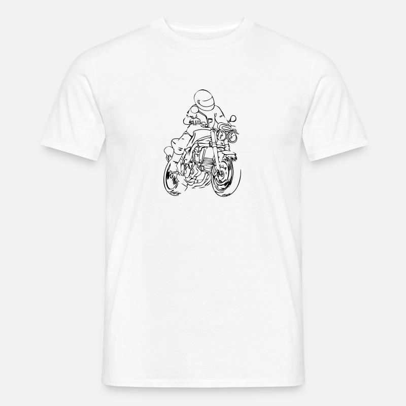 Speedy - Männer T-Shirt - Weiß