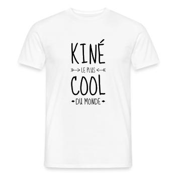 Physiotherapy Physio Krankengymnast Kiné Doctor - Men's T-Shirt - white - Front - AI Model Male 178 dark (178cm)