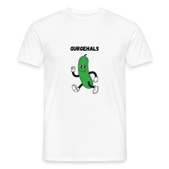 Gurkenliebhaber - Männer T-Shirt - Weiß - Vorne - AI Model Male 178 dark (178cm)
