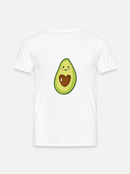 Avocado Love - Men's T-Shirt - white