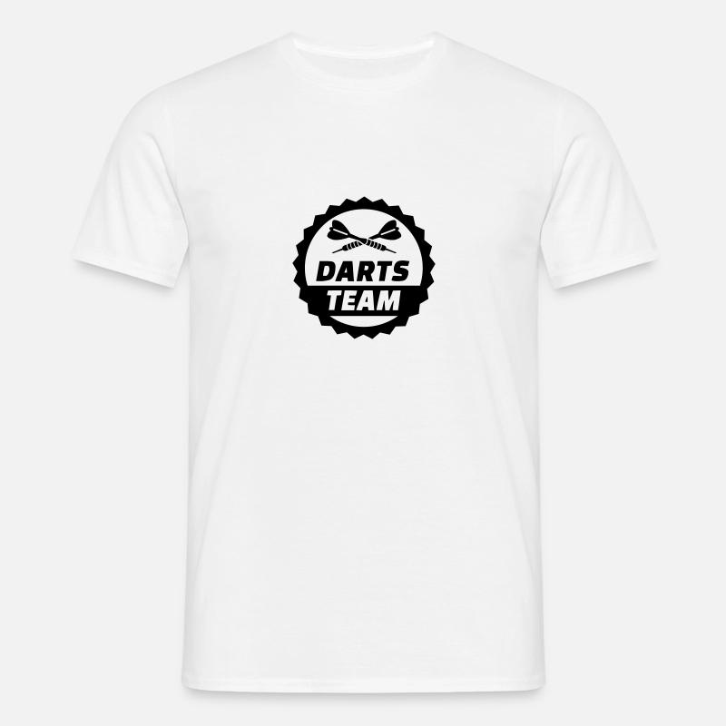 Darts Team - Men's T-Shirt - white