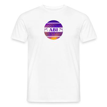 Abi Party bunt - Männer T-Shirt - Weiß - Vorne - AI Model Male 178 dark (178cm)
