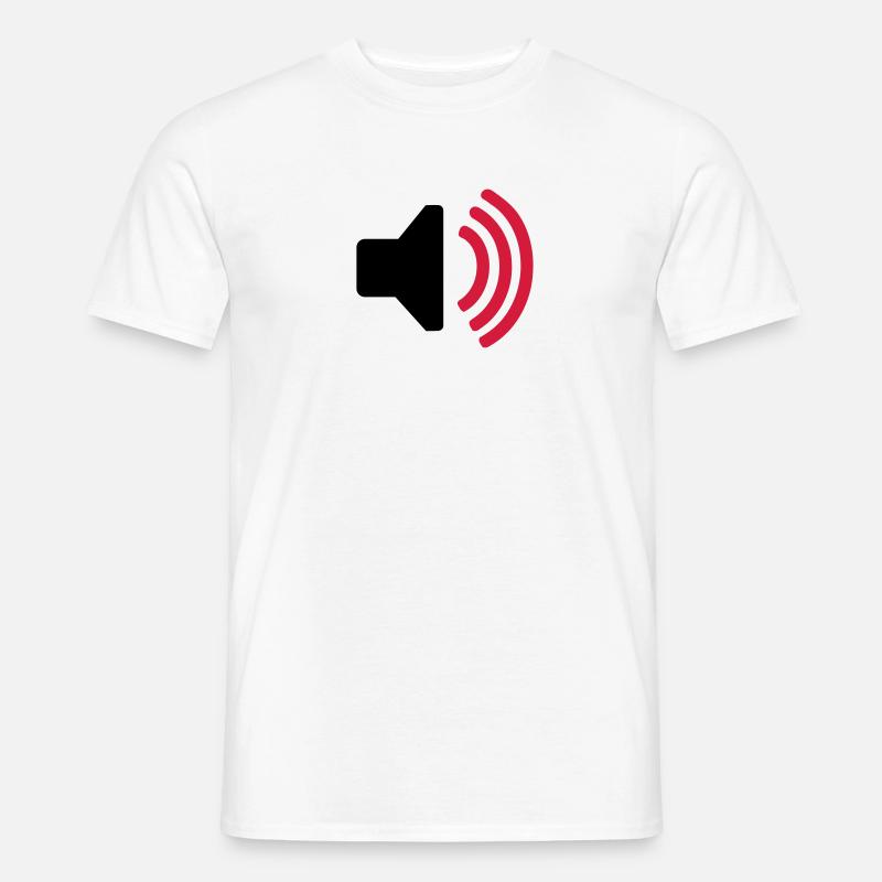 Musik - Männer T-Shirt - Weiß