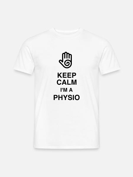 Physiotherapy Physio Krankengymnast Kiné Doctor - Men's T-Shirt - white