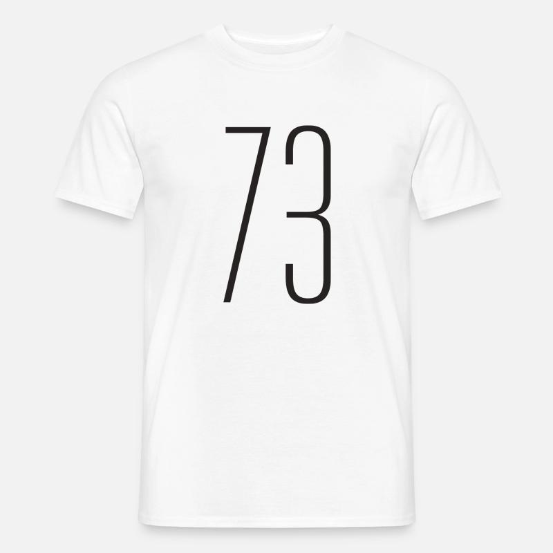 73 - Männer T-Shirt - Weiß