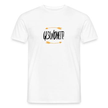 Sprüche Gesundheit - Männer T-Shirt - Weiß - Vorne - AI Model Male 178 dark (178cm)