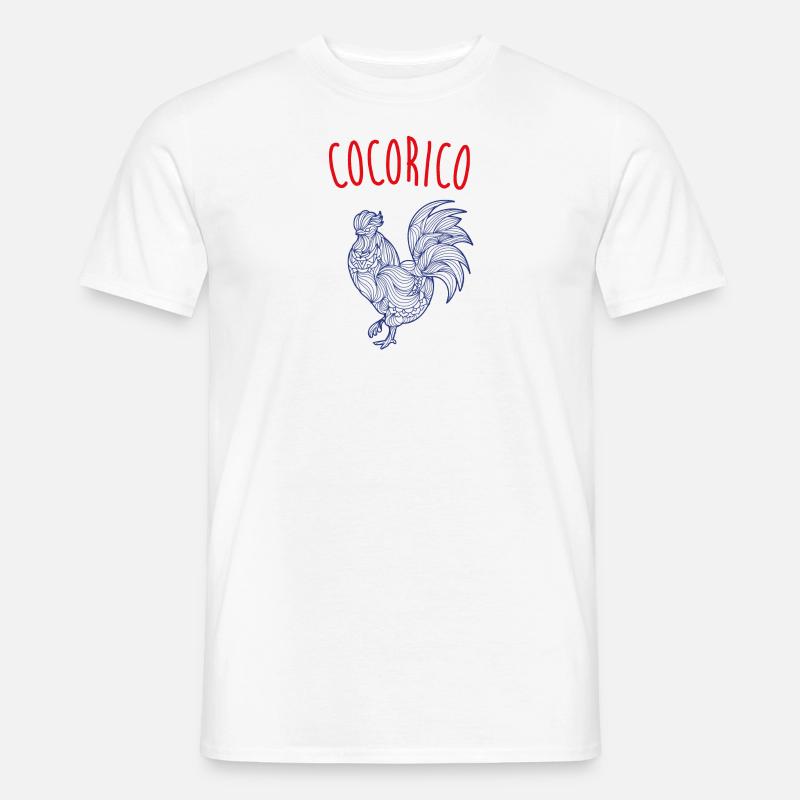 Cock-a-Doodle Doo - Männer T-Shirt - Weiß