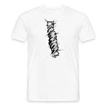 Fussili Noodle - Men's T-Shirt - white - Front - AI Model Male 178 dark (178cm)