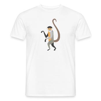 Wildtiere - Männer T-Shirt - Weiß - Vorne - AI Model Male 178 dark (178cm)