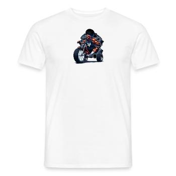 Benito Di Loco Buzzerbeater Best - Männer T-Shirt - Weiß - Vorne - AI Model Male 178 dark (178cm)
