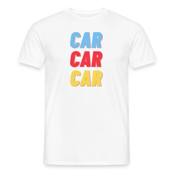 Car Delivery - Stilvoll durchs Leben - Männer T-Shirt - Weiß - Vorne - AI Model Male 178 dark (178cm)