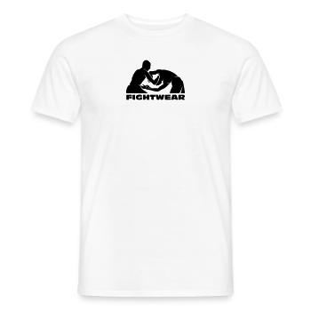 Wing Chun | Fightwear | black - Men's T-Shirt - white - Front - AI Model Male 178 dark (178cm)