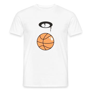 Basketball 5 0 11 - Männer T-Shirt - Weiß - Vorne - AI Model Male 178 dark (178cm)