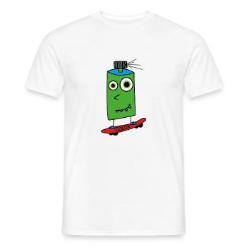 Conseil pulvérisateur - T-shirt homme - blanc - Devant - AI Model Male 178 dark (178cm)