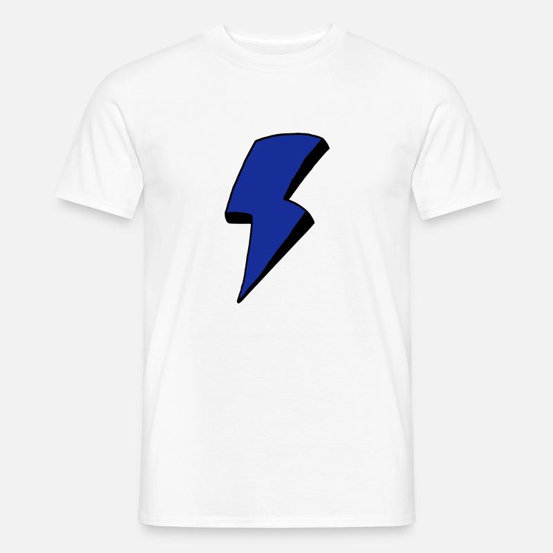 Flash - Männer T-Shirt - Weiß