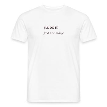 Your_paragraph_text_-1- - Männer T-Shirt - Weiß - Vorne - AI Model Male 178 dark (178cm)
