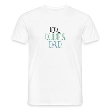 Father & Son | Parents gifts | Gifts Children - Men's T-Shirt - white - Front - AI Model Male 178 dark (178cm)