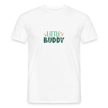 Father & Son | Parents gifts | Gifts Children - Men's T-Shirt - white - Front - AI Model Male 178 dark (178cm)