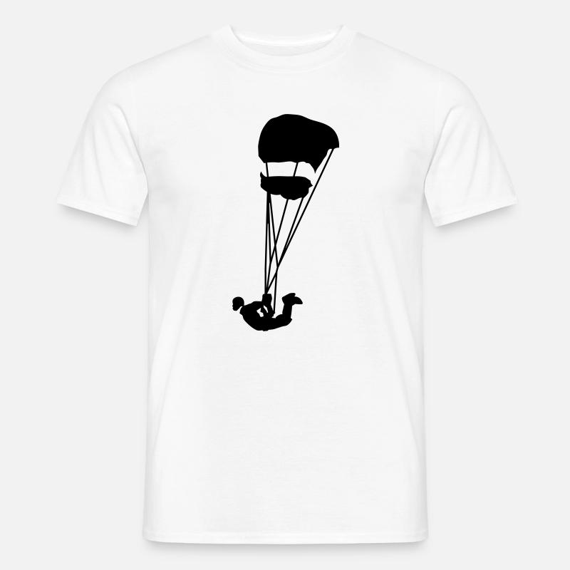 Swooping - Männer T-Shirt - Weiß