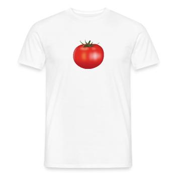 Tomate - Männer T-Shirt - Weiß - Vorne - AI Model Male 178 dark (178cm)