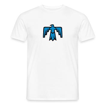 Thunderbird, Thunder Bird, native american,Indians - Men's T-Shirt - white - Front - AI Model Male 178 dark (178cm)