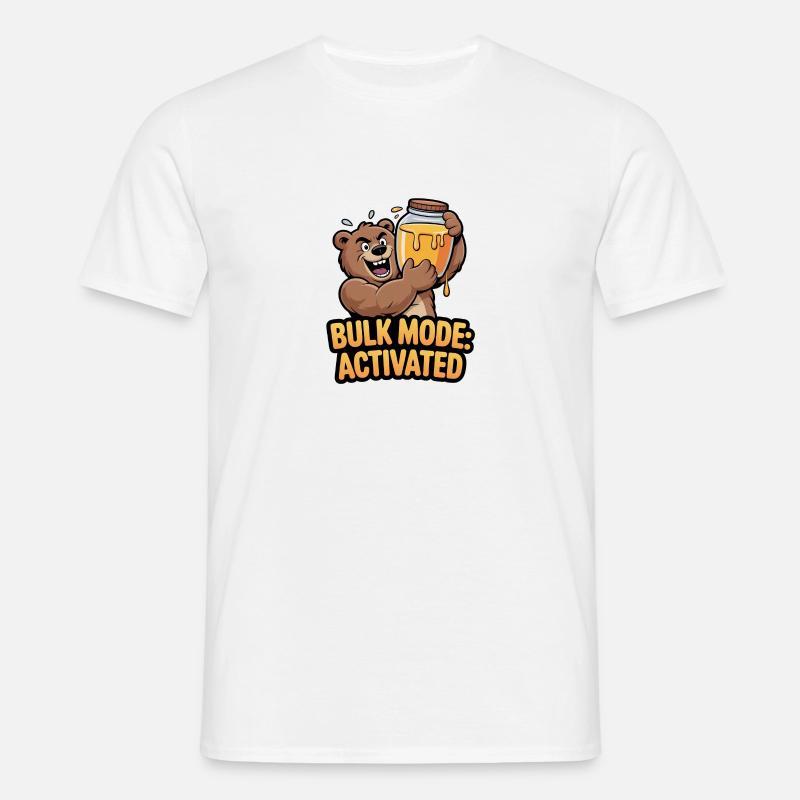 Bulk Mode activated - Männer T-Shirt - Weiß