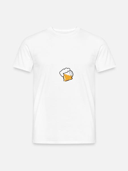 Time to drink Beer - Männer T-Shirt - Weiß