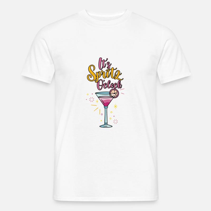 It's Spritz O'clock 4 - Männer T-Shirt - Weiß