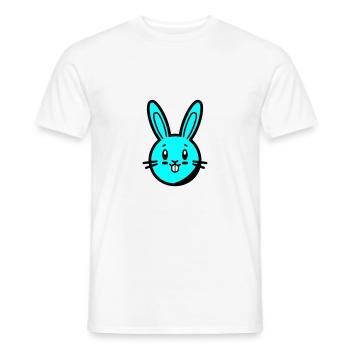 Hase Ostern - Männer T-Shirt - Weiß - Vorne - AI Model Male 178 dark (178cm)