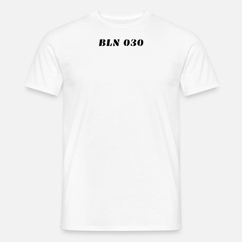 berlin - Männer T-Shirt - Weiß
