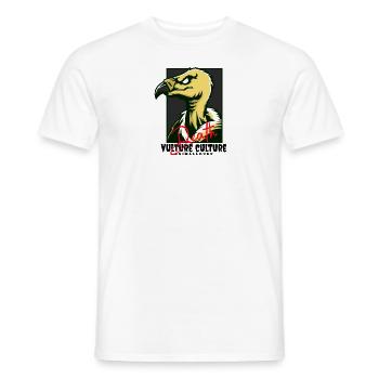 Vulture Culture Animal Lover - Männer T-Shirt - Weiß - Vorne - AI Model Male 178 dark (178cm)