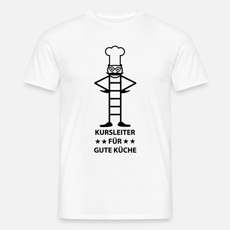 gute Küche (b) - Männer T-Shirt - Weiß