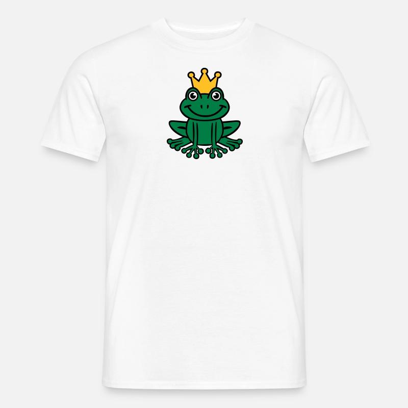Frø - Mænd T-shirt - hvid
