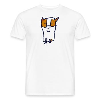 Angriest demon dog - Men's T-Shirt - white - Front - AI Model Male 178 dark (178cm)