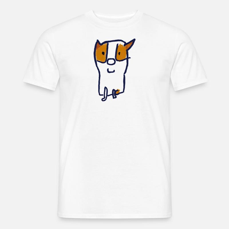 Wütendster Dämonenhund - Männer T-Shirt - Weiß