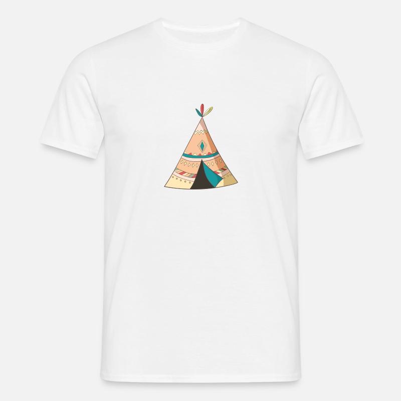 tipi - T-shirt til herrer - hvid