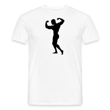 Adonis - A strong man - Men's T-Shirt - white - Front - AI Model Male 178 dark (178cm)