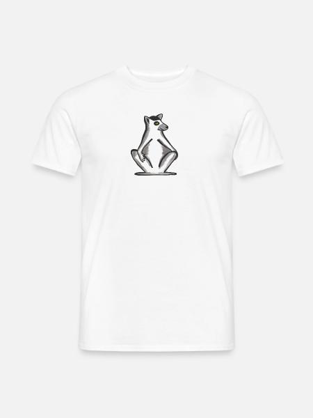 Katta - Kattas - Catta - Lemur - Lemuren - Männer T-Shirt - Weiß