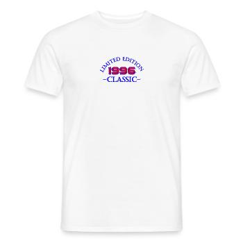 Édition Limitée Classique 1996 - T-shirt homme - blanc - Devant - AI Model Male 178 dark (178cm)