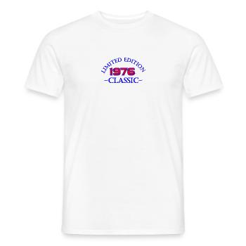 Limited Edition 1976 Classic - Männer T-Shirt - Weiß - Vorne - AI Model Male 178 dark (178cm)