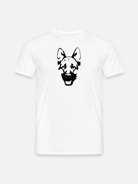 Schäferhund - Men's T-Shirt - white