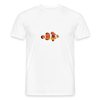 Goldfish - Men's T-Shirt - white - Front - AI Model Male 178 dark (178cm)
