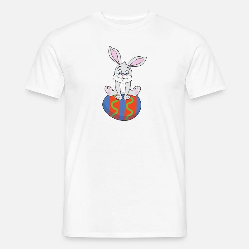 Easter motive Easter Easter bunny - Men’s T-shirt - white