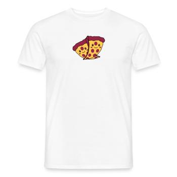 2 friends team couple couples cute cute baby child - Men's T-Shirt - white - Front - AI Model Male 178 dark (178cm)